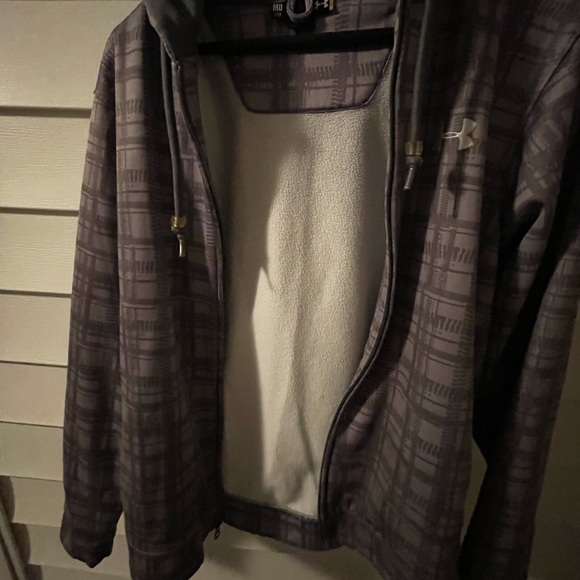 Under Armour zip jacket coat hoodie M gray - Picture 5 of 5